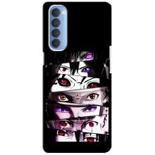 Чехлы Персонажи Аниме Наруто для Oppo Reno 4 Pro (AlphaPrint)