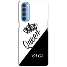 Чехлы для Oppo Reno 4 Pro - Женские имена – OLGA