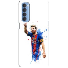 Чохли Лео Мессі Аргентина для Oppo Reno 4 Pro (Leo Messi)