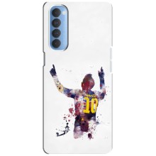 Чохли Мессі для Oppo Reno 4 Pro (AlphaPrint) (Messi Barca)