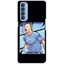 Чехлы с футболистом Ерлинг Холанд для Oppo Reno 4 Pro (AlphaPrint) – гол Эрлинг Холланд