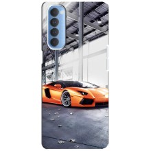 Чехлы с Машинами на Оппо Рено 4 Про (VPrint) (Sport Car)