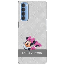 Чехол Disney Mouse Oppo Reno 4 Pro (PREMIUMPrint) (Мики Маус ЛВ)