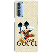 Чехол Disney Mouse Oppo Reno 4 Pro (PREMIUMPrint) (Mikki Gucci)