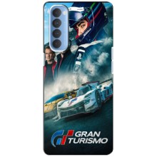 Чехол Gran Turismo / Гран Туризмо на Оппо Рено 4 Про (Гонки)