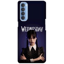 Силиконовый чехол с картинкой для Oppo Reno 4 Pro (Wednesday)