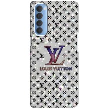 Чехол Стиль Louis Vuitton на Oppo Reno 4 Pro (Яркий LV)