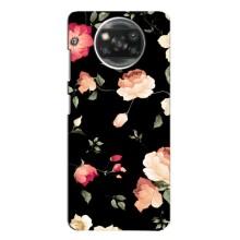 Чохли з квітами для Oppo Reno 4 (VPrint) (Трояндочки)
