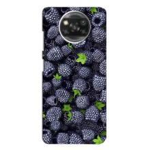 Чехлы с Фруктами для Oppo Reno 4 (VPrint) (Ежевика)