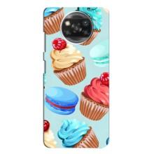 Чехлы с Фруктами для Oppo Reno 4 (VPrint) (Кексики)