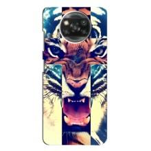 Чохли з зображенням різних тварин на Oppo Reno 4 (Яскравий Тигр)