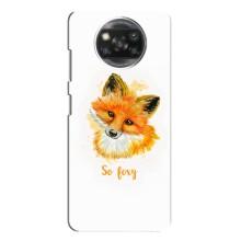 Чехлы с картинкой Лисички для Oppo Reno 4 (VPrint) (Девочка Лиса)