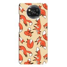 Чехлы с картинкой Лисички для Oppo Reno 4 (VPrint) (Лисички)