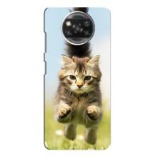 Чехлы с Котиками для Oppo Reno 4 (VPrint) (Прыжок кота)
