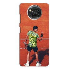 Чехлы с принтом Спортивная тематика для Oppo Reno 4 – Алькарас Теннисист