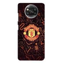 Чехол Манчестер Юнайтед для Оппо Рено 4 (AlphaPrint) (эмблема МЮ)