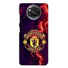 Чехол Манчестер Юнайтед для Оппо Рено 4 (AlphaPrint) (огненный Манчестер)