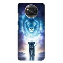 Чехол со Львом для Oppo Reno 4 (VPrint) (Маленький лев)