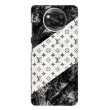 Чехол Стиль Louis Vuitton на Oppo Reno 4 (LV на белом)