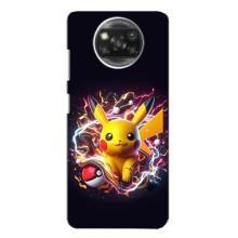 Чохол з Пікачу на Oppo Reno 4 – Пікачу з м'ячем