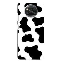 Чохол з принтом корови на Оппо Рено 4 – Чорний принт