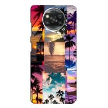 Силиконовый чехол с КАРТИНКАМИ лето для Oppo Reno 4 (AlphaPrint) (Летний отпуск)