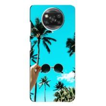 Силиконовый чехол с КАРТИНКАМИ лето для Oppo Reno 4 (AlphaPrint) (Взгляд лето)