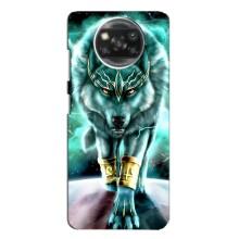 Защитные чехлы для Оппо Рено 4 (AlphaPrint) (ХИТ продаж) ВОЛК (Яркий волк)