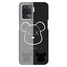 Чохли для OPPO Reno 5 Lite - Bearbrick Louis Vuitton (PREMIUMPrint) – БеарБрік очі