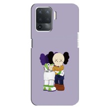 Чохли для OPPO Reno 5 Lite - Bearbrick Louis Vuitton (PREMIUMPrint) – Дружба Беарбрік