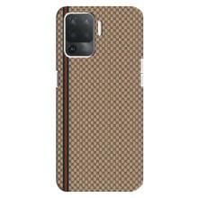 Чохли  GUCCI для OPPO Reno 5 Lite 
				 літерами та цифрами українською: ОППО Рено 5 Лайт (AlphaPrint) – Гуччі полоса