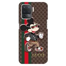 Чохли  GUCCI для OPPO Reno 5 Lite 
				 літерами та цифрами українською: ОППО Рено 5 Лайт (AlphaPrint) – Маус Гуччі
