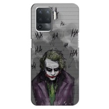 Чехлы с картинкой Джокера на OPPO Reno 5 Lite – Joker клоун