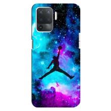 Чохли для OPPO Reno 5 Lite - з картинкою JORDAN (AlphaPrint) (Яскравий Джордан)