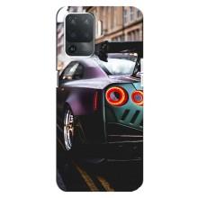 Чохли з Машинами на OPPO Reno 5 Lite 
				 літерами та цифрами українською: ОППО Рено 5 Лайт (VPrint) (Тачка)