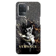 Чохли VERSACE для OPPO Reno 5 Lite 
				 літерами та цифрами українською: ОППО Рено 5 Лайт (PREMIUMPrint) – AlphaPrint-ген.