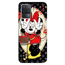 Чохол Disney Mouse OPPO Reno 5 Lite (PREMIUMPrint) – Мінні peace