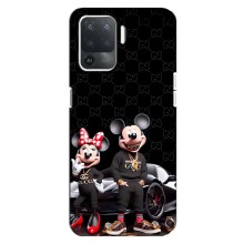 Чохол Disney Mouse OPPO Reno 5 Lite (PREMIUMPrint) – Родина Маусів