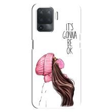 Чехол с печатью для OPPO Reno 5 Lite - (Мода) (AlphaPrint) (Коронавирус)