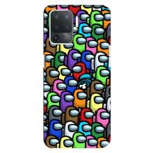 Чохли Амонг Ас для OPPO Reno 5 Lite (AlphaPrint) (Убитий)