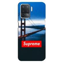 Чеохол для OPPO Reno 5 Lite з картинкою Supreme (AlphaPrint)