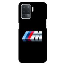 Чохол для OPPO Reno 5 Lite 
				 літерами та цифрами українською: ОППО Рено 5 Лайт - з принтом БМВ (AlphaPrint) (AMG)