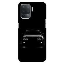 Чохол для OPPO Reno 5 Lite 
				 літерами та цифрами українською: ОППО Рено 5 Лайт - з принтом БМВ (AlphaPrint) (Машина BMW)