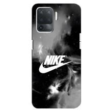 Чохол для OPPO Reno 5 Lite - з принтом Найк (AlphaPrint) (Лого Найк)