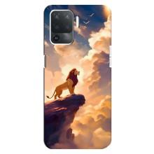 Чехол Король лев на Оппо Рено 5 Лайт – Симба