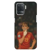 Чехол с футболистом Ламин Ямаль OPPO Reno 5 Lite (Ямаль аниме)