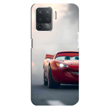 Силиконовый чехол Маквин для OPPO Reno 5 Lite – Маквин на трасе