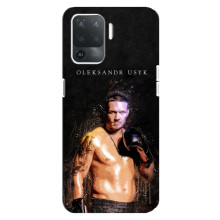 Чехол с картинкой Александр Усик для OPPO Reno 5 Lite – Чемпион Усик