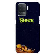 Чехол с мультфильмом Шрек на OPPO Reno 5 Lite – Шрек лого
