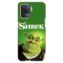 Чехол с мультфильмом Шрек на OPPO Reno 5 Lite